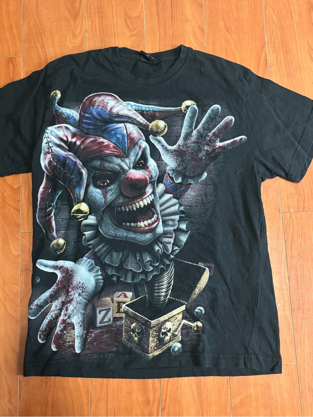 Spiral Direct “Jack-in-the-Box” Evil Jester - Size Medium